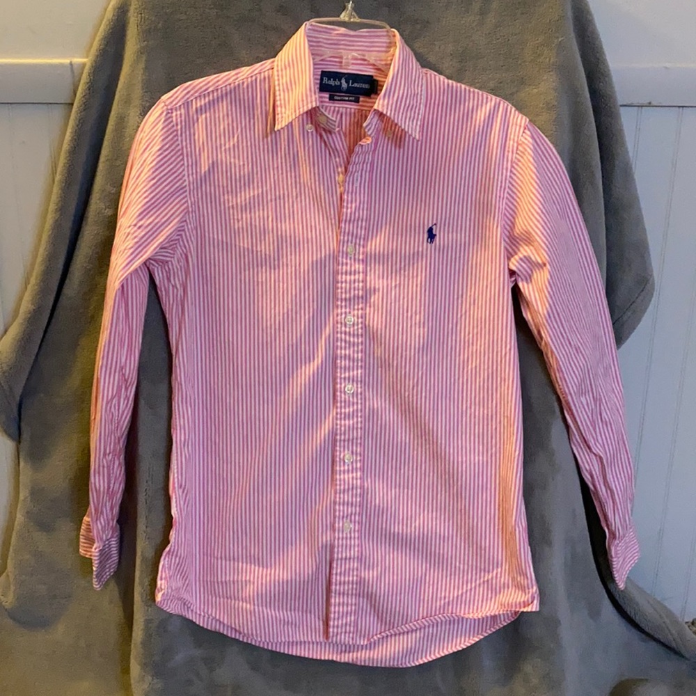 Men’s Polo long sleeve dress shirt